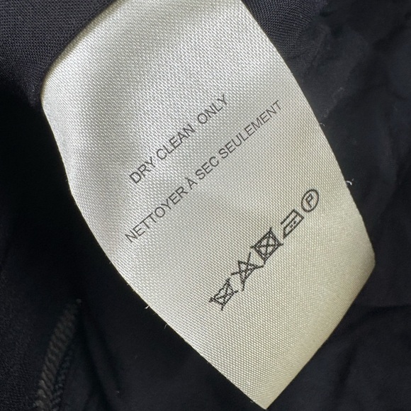 Free People On Pointe Black Bomber Jacket XS B2834 - Picture 6 of 7